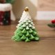 thumbnail image 4 of Vela Perfumada con Forma de Árbol de Navidad | Vela Navideña de Parafina Verde Claro, Rosa y Azul Marino | Aroma Duradero | Decoración Festiva para Navidad, Cumpleaños y Calidez En El Hogar | Set de, 4 of 6