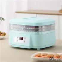 110V Food Dehydrator Machine, 5-Tray Electric Food Dryer For Fruit, Vegetables, Jerky & Pet Treats, Digital Timer & Temperature Control, Stainless Steel Interior, Large Capacity Food Preserver