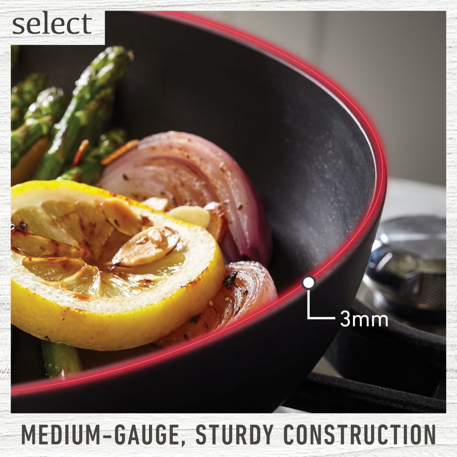 Select by Calphalon Hard-Anodized Nonstick 12-Inch Fry Pan