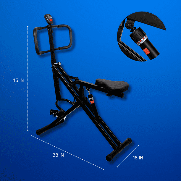 Total Crunch Power Rider Abdominal Core Trainer and Glutes Squat