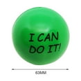 Stress Balls Ball with Motivational Quotes Hand Exercise
