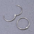 thumbnail image 4 of MLINS 10pcs Loose Leaf Binder Rings Metal Scrapbooking Book Ring Keychain Clip Holder for Photo Paper Organization, 4 of 6