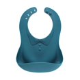 thumbnail image 1 of Baberos de silicona para bebé, cómodos Baberos de silicona impermeables para bebés y niños pequeños, sin BPA, con bolsillo para recoger alimentos, 2 uds., 1 of 5