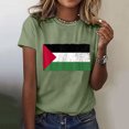 thumbnail image 5 of adviicd Hauts Mignons pour Femmes T-Shirts Graphiques Décontractés à Manches Courtes Verts,m, 5 of 5