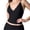 35·Black, variant on Women U Neck Front Button Decor Loose Soft Sleeveless Casual Tank Top