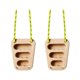 thumbnail image 4 of Tabla colgante de madera de 2 piezas para escalar, tabla colgante para escaladores, entrenamiento de la parte del cuerpo, tabla de entrenamie, 4 of 9