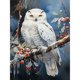 thumbnail image 1 of (B7616) Resina Con Búho Y Diamantes Serie Animal 30x40CM, 1 of 9
