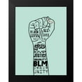 thumbnail image 2 of Phillip, Jamie 12x14 Black Modern Framed Museum Art Print Titled - Black Lives Red, 2 of 5