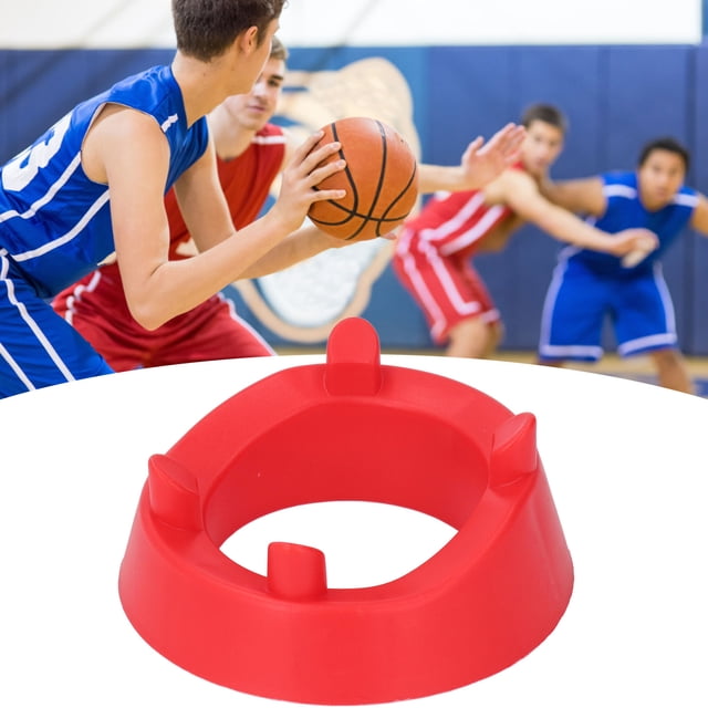 Ball Stand, 5Pcs 12.5x5.5cm Plastic Round Ball Display Stand Basketball Holder Football Holder Ball Display Holder for Football, Basketball, Volleyball, Rugby
