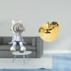 thumbnail image 2 of Figura de escritorio,Estante con estatua de astronauta para decoración de oficina y hogar,Estatua decorativa,Escultura de frutas para decoración del hogar para escritorio interior.,Figura de, 2 of 8