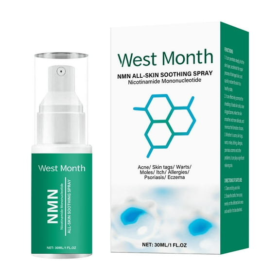 West&Month Skin Repair Spray, Gentle Moisturizing Skin Kew Moisturizing Body Daily Care Spray