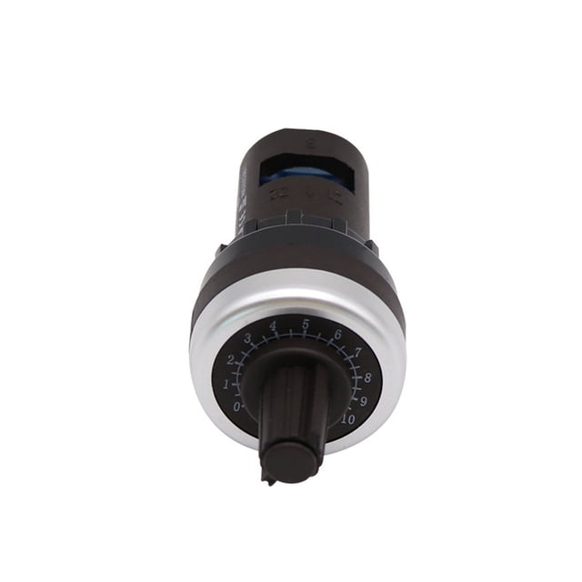 Sidaley Perilla de potenciómetro de accionamiento de velocidad Variable de 22mm, 1K Ohm, interruptor de resistencia ajustable resistente al Videojuegos y accesorios