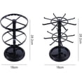 thumbnail image 2 of Double Layer Rotating Jewelry Display Stand, Jewelry Racks Holder Detachable Jewelry Organizer Necklaces Earrings Display Rack(C), AM15SD0CLTTUS, 2 of 8