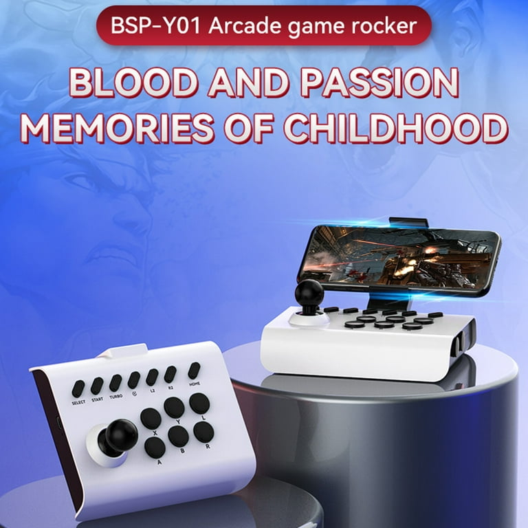 2 Controlador Joystick Arcade NJP 308 Compatible PC PS2 PS3