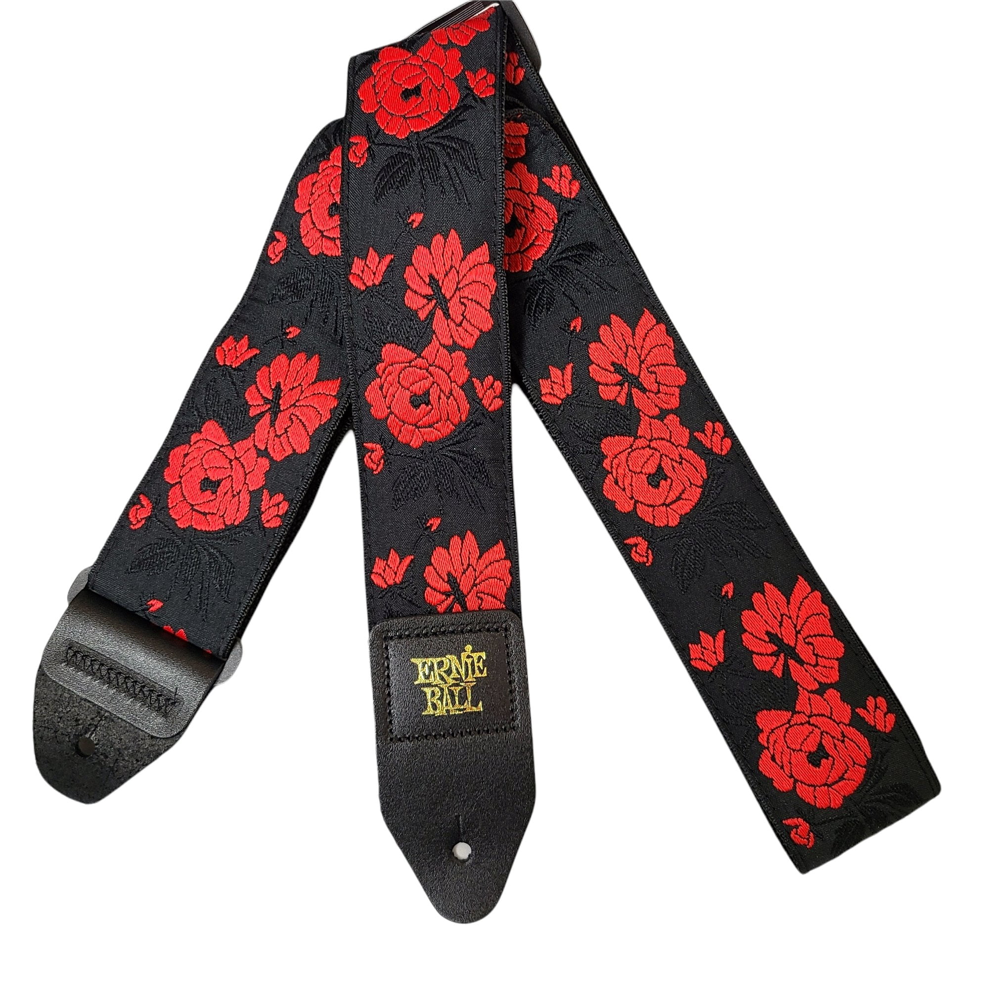 Ernie Ball Classic Jacquard Guitar Strap/Bass Strap - Tango Rose