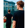 thumbnail image 4 of Camiseta controvertida sobre los hábitos alimentarios, "J'AIME MANGER DU CUL" en impresión blanca, haut en coton doux pour hommes, provocateur et accrocheur., Camiseta deportiva de ocio, 4 of 5
