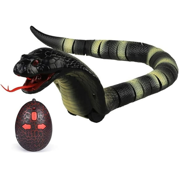 Tradeopia Remote Control R/C Infrared Naja Cobra Prank Toy - Realistic Snake for Hilarious Gags and Fun Party Tricks