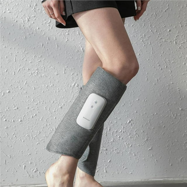 Air Compression Calf Massager Foot Massager Portable Breathable Compression Calf Massager Foot for Sports Injuries Edema Wraps Design Electric Leg Massager
