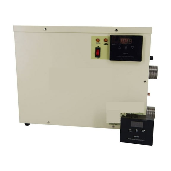 Swimming Pool Constant Temperature Heater 9KW Touch Screen Waterproof Extreme Heating For Swimming Pool Bathtub SPA ,Easy to Operate