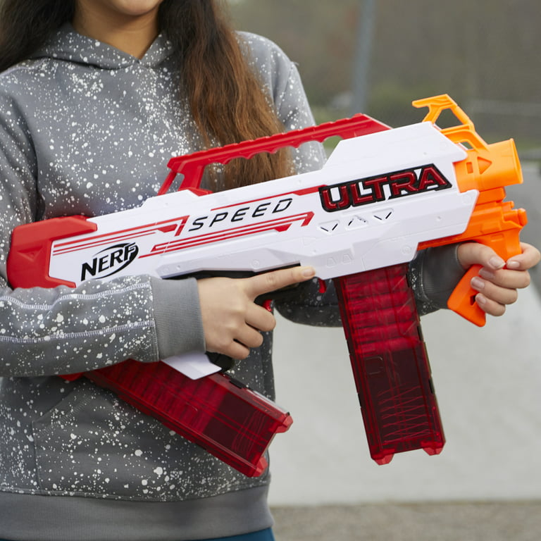 Hasbro NERF Ultra Speed Fully Motorized Dart Gun Blaster w/ 24