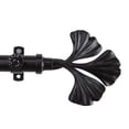 thumbnail image 2 of 13/16 inch Maidenhair Curtain Rod 120-170" - Black, 2 of 2