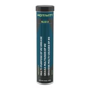 MOTIVITY Multi-Purpose Extreme Pressure Grease - NGLI-#2, Blue Lithium Complex, High Temp & Water Resistant - 10 Pack 14oz Tubes