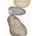 thumbnail image 2 of Marr, Laura 19x24 Black Ornate Wood Framed with Double Matting Museum Art Print Titled - River Rocks Contour II, 2 of 4