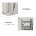 thumbnail image 3 of Rotatable Desktop Organizer Drawer, Multifunctional Stationery Holder Cosmetics Storage Box  for Office Accessories and Small Stationery Items, 3 of 8