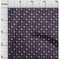 thumbnail image 1 of oneOone Viscose Chiffon Dark Blue Fabric Christmas Fabric For Sewing Printed Craft Fabric By The Yard 42 Inch Wide, 1 of 4