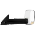 thumbnail image 2 of For Dodge Ram 1500 2010 2011 2012 Door Mirror Driver Side | Power | Chrome | Replacement For CH1320320 | 615343531922, 2 of 7