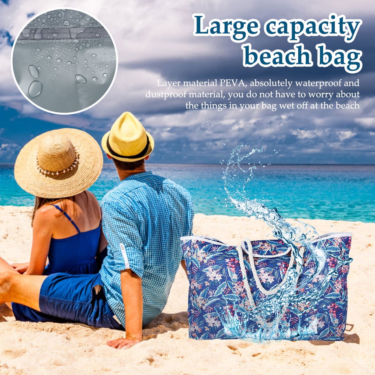 Sand Bags Handwoven X Large Sun & Sand Bag — ESPLORA