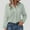 Green, variant on Gauze Blouses for Women Button Down Dress Shirts Fall Cozy Long Sleeve Textured Collared Fall Work Camping Clothes