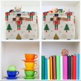 thumbnail image 6 of FREEAMG Christmas Nutcracker Foldable Canvas Storage Bin, Sturdy Fabric Storage Basket with Handles, Storage Cube Box for Organizing Shelf Nursery Toy Closet 1PCS, 6 of 7