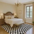 thumbnail image 7 of Addison Rugs Mayfield Premium Machine Washable Transitional Geometric Black Rectangle Rug, 3' x 5', 7 of 7