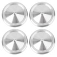 thumbnail image 1 of 4 Pcs Couvercles de Gobelets en Acier Inoxydable Durables Couvercles de Gobelets Anti-Poussière (Argent), 1 of 9