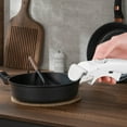 thumbnail image 5 of Qocolhg Detachable Pot Handle, Replacement Handle for Pots and Pans, Universal Pan Handle, Compatible with All Cookware, Removable Handle for Pots and Pans, Kitchen Tongs for Baking - Beige, 5 of 5