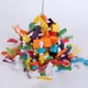 thumbnail image 3 of Juguete masticable resistente para loros, 100 % natural, multicolor, para jaulas de loros y aves grandes y medianas. Guacamayo gris africano (colorido)., 3 of 5