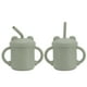 thumbnail image 3 of Taza Para Sorber Para Bebé, Taza De Silicona Para Bebé, Asas Antideslizantes A Prueba De Derrames, Resistente A Caídas Para Recién Nacido, 3 of 7