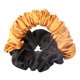 thumbnail image 2 of Mujeres Seda Scrunchy Multicolor Banda para el cabello Lazos Herramientas para Ndcxsfigh peinar el cabello (Amarillo), 2 of 6