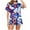A#Blue192, variant on XIAOCHA Women's Patriotic Flag Print Pajama Set Loose Camisole V Neck Sleepwear Soft Bold Sleep Pajamas Set
