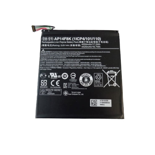 Acer Iconia Tab A1 850 B1 810 B1 0 B1 0 W1 810 Tablet Battery Ap14f8k Walmart Com Walmart Com