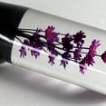 thumbnail image 2 of 20CM JDM Clear Real Flowers Manual Gear Stick Shift Knob Lever Shifter Head VIP Purple, 2 of 5