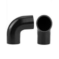 thumbnail image 3 of Manguera de silicona QWORK codo 90° 6 cm diámetro interno 10 cm largo 2 piezas, 3 of 8