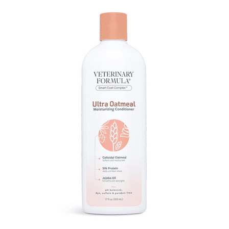 Veterinary Formula Ultra Oatmeal Moisturizing Conditioner for Dogs & Cats, 17 oz.