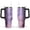 Marble Purple &, variant on Marble Purple & Gold 40oz Stainless Steel Vacuum Insulated Tumbler with Lid and Straw for Water Iced Tea Coffee Smoothie and More