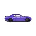 thumbnail image 4 of 2020 Dodge Challenger R/T Scat Pack Widebody, Purple - Solido S1805705 - 1/18 Scale Diecast Car, 4 of 10