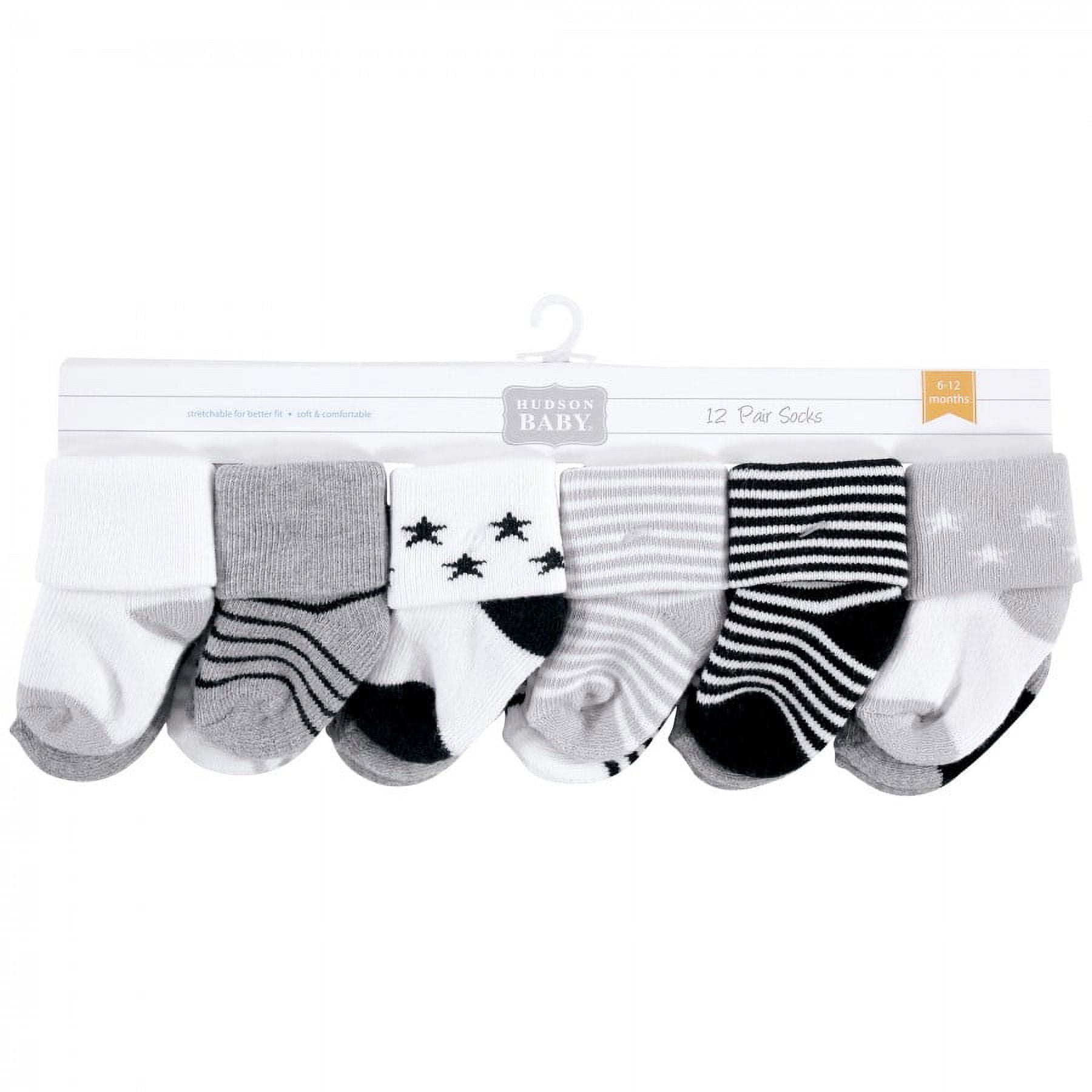 Hudson Baby Infant Unisex Cotton Rich Newborn and Terry