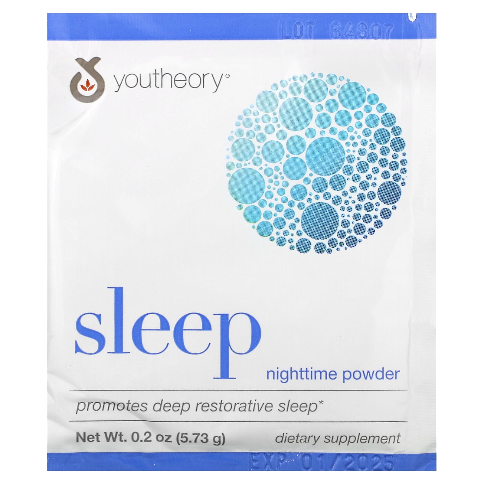 youtheory Sleep Nighttime Powder 21 Packs