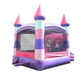 thumbnail image 5 of Pogo Crossover Inflatable Bounce House with Water Slide and Blower, Deluxe Pink, 5 of 6