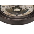 thumbnail image 3 of Monarch Specialties I 9090 - Horloges, 18 Pouces Rondes, Horloge Murale, Brun Antique, Traditionnelle, 3 of 4
